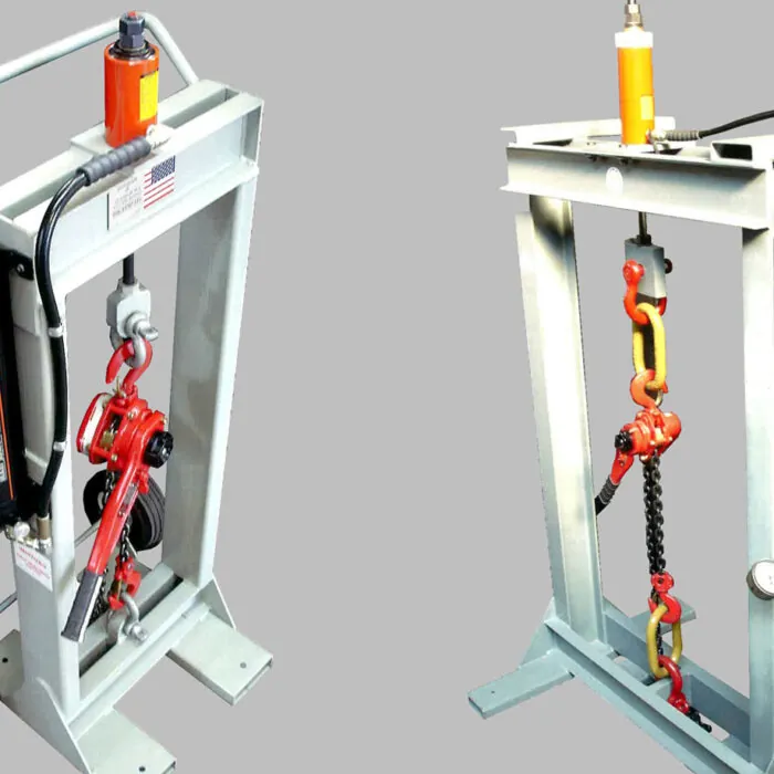 16-Ton Hoist Test Stand Cage - Pride Tool